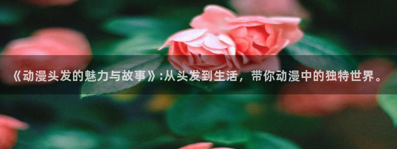 age动漫正版网：《动漫头发的魅力与故事》:从头发到生活，带你动漫中的独特世界。